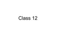 Class12 - 1